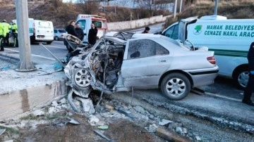 Ankara'da feci kaza: Aynı aileden 1'i bebek 4 kişi öldü!