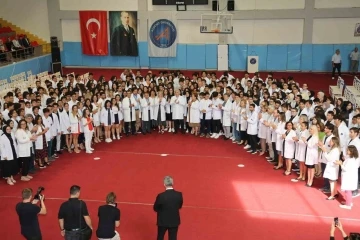 Antalya’da 314 Tıp Fakültesi öğrencisi beyaz önlük giydi
