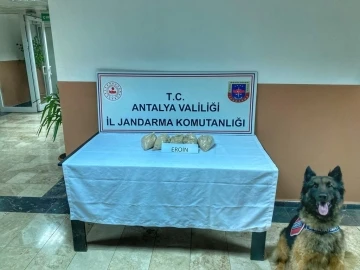 Antalya’da 5 kilo eroin ele geçirildi: 1 gözaltı
