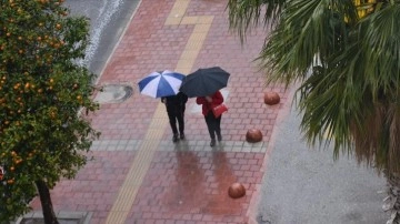 Antalya'da Şiddetli Yağış Uyarısı