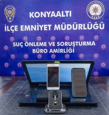 Antalya’da sosyal medyadan müstehcen yayın yapan 1 kişi gözaltına alındı
