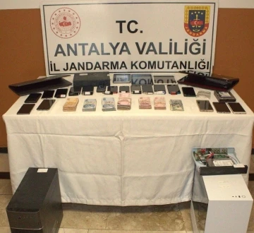 Antalya’da yasadışı bahis operasyonu: 4 tutuklama
