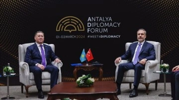 Antalya Diplomasi Forumu Öncesi Türkiye-Kazakistan İlişkileri Değerlendirildi