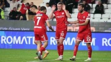 Antalyaspor, Gaziantep FK'yı 1-0 Mağlup Etti