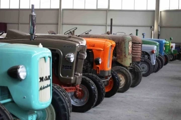 Antika traktör koleksiyonu yaptı, hedefi Traktör Müzesi
