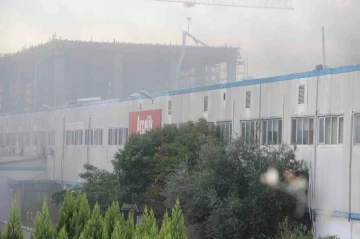 Arçelik Manisa fabrikasında korkutan yangın
