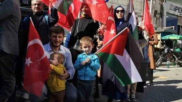 Artvin’de “Soykırıma Hayır Filistin’e Destek Siyonizm’e Lanet” Basın Açıklaması
