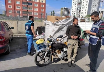 Asayiş polisinden motosiklet denetimi
