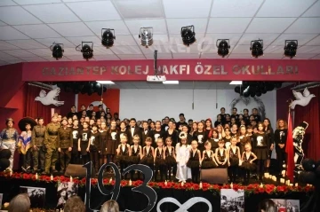 Atatürk, Gaziantep Kolej Vakfı’nda özlem ve sevgiyle anıldı
