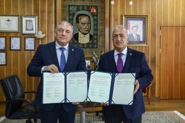 Atatürk Üniversitesi ile Azerbaycan Teknik Üniversitesi Arasında İş Birliği Protokolü İmzalandı
