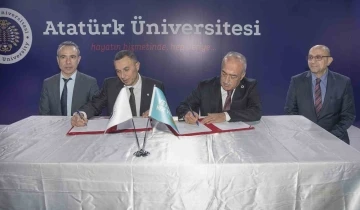 Atatürk Üniversitesi, iş birliği protokollerine bir yenisi daha ekledi
