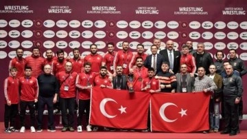 Avrupa Güreş Şampiyonası'nda Türkiye rüzgarı esti