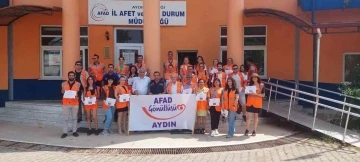Aydın’da AFAD Gönüllülük Projesi aralıksız olarak sürüyor
