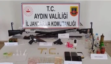 Aydın’da suç örgütüne jandarma baskını: 11 şüpheli gözaltına alındı
