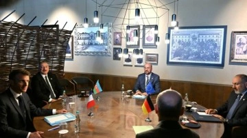 Azerbaycan, Ermenistan, Fransa, Almanya ve AB arasındaki görüşme Kişinev'de başladı