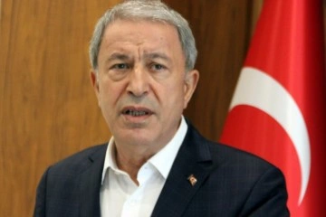 Bakan Akar: 'TCG Anadolu 23 Nisan'da Karadeniz'e doğru seyir yapacak'