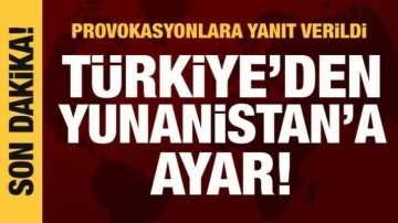 Bakan Çavuşoğlu'ndan Yunanistan çıkışı: Tedbirleri alacağız!