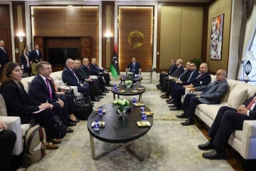 Bakan Fidan, Libya Başbakanı Dibeybe ile görüştü
