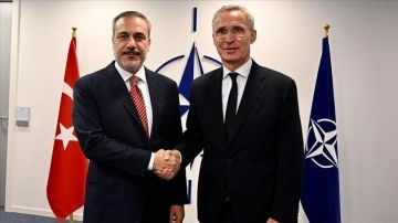 Bakan Fidan, NATO Genel Sekreteri ile Görüştü