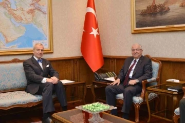 Bakan Güler, Estonya Büyükelçisi Reinart’ı kabul etti
