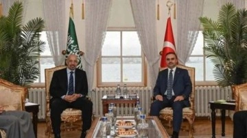 Bakan Kacır, S. Arabistan Yatırım Bakanı Al-Falih ile görüştü!