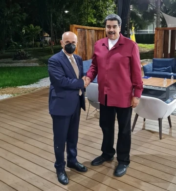 Bakan Kirişci, Venezuela Devlet Başkanı Maduro ile görüştü

