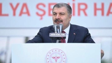 Bakan Koca, Antalya Şehir Hastanesi'nin açılışını yaptı