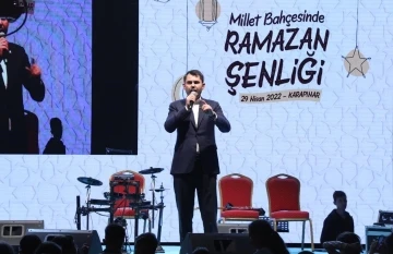 Bakan Kurum: “Hedefimiz, Türkiye’mizi muasır medeniyetler seviyesine çekmek”
