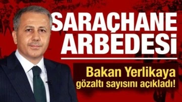 Bakan Yerlikaya: 1 Mayıs'ta 226 kişi gözaltına alındı