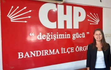 Bandırma CHP Kadın Kolları Başkanı istifa etti
