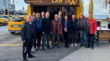 Başkan Çerçioğlu taksicilerle buluştu
