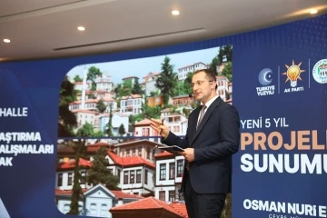 Başkan Ekim projelerini tanıttı
