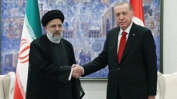 Başkan Erdoğan İran Cumhurbaşkanı Reisi ile görüştü