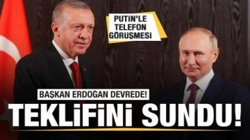Başkan Erdoğan Putin'le görüştü! Kritik teklif