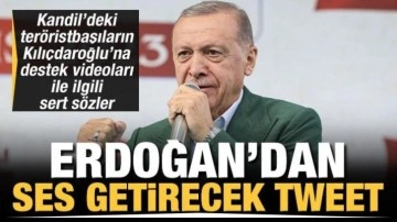 Başkan Erdoğan: Terör elebaşları Kandil'den CHP Genel Başkanı'na alenen oy istedi