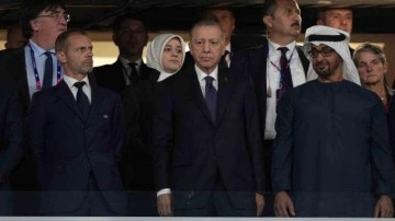 Başkan Erdoğan'dan Manchester City'ye tebrik!
