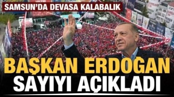 Başkan Erdoğan'dan Samsun'da önemli açıklamalar