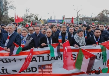 Başkan Murat Ercan Gazze direnişinin yanında
