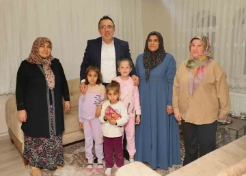 Başkan Savran Şehit aileleri ile bir araya geldi
