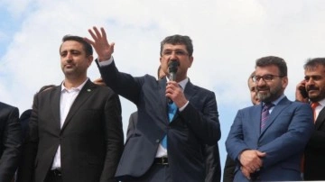 Batman'da AK Parti'nin milletvekili adaylarına görkemli karşılama