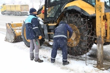 Battalgazi Belediyesi’nin karla mücadele çalışması başladı
