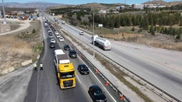 Bayram Öncesi Trafik Yoğunluğu Kırıkkale'de Artıyor