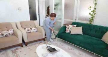 Bayram öncesi tüm yaşlıların evleri temizlendi