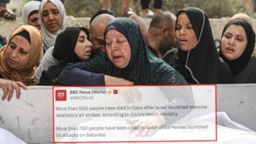BBC'ye göre Filistinliler "ölmüş", İsrailliler "öldürülmüş"