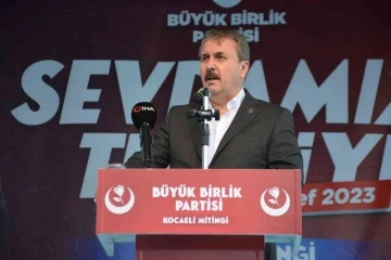 BBP Lideri Destici: &quot;Ana Muhalefet Partisi CHP, PKK’nın partisinin yan kuruluşu haline gelmiş&quot;

