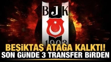 Beşiktaş 3 transferi birden bitirdi!
