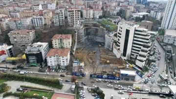 Beşiktaş Dikilitaş Mahallesinde Satılan Arazi Üzerinde İnşaat Başladı