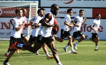 Beşiktaş, Galatasaray maçı hazırlıklarına devam etti
