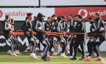 Beşiktaş, Konyaspor maçı hazırlıklarını sürdürdü

