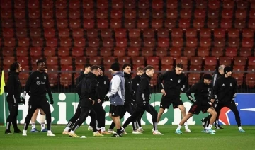 Beşiktaş, Lugano maçı hazırlıklarını tamamladı
